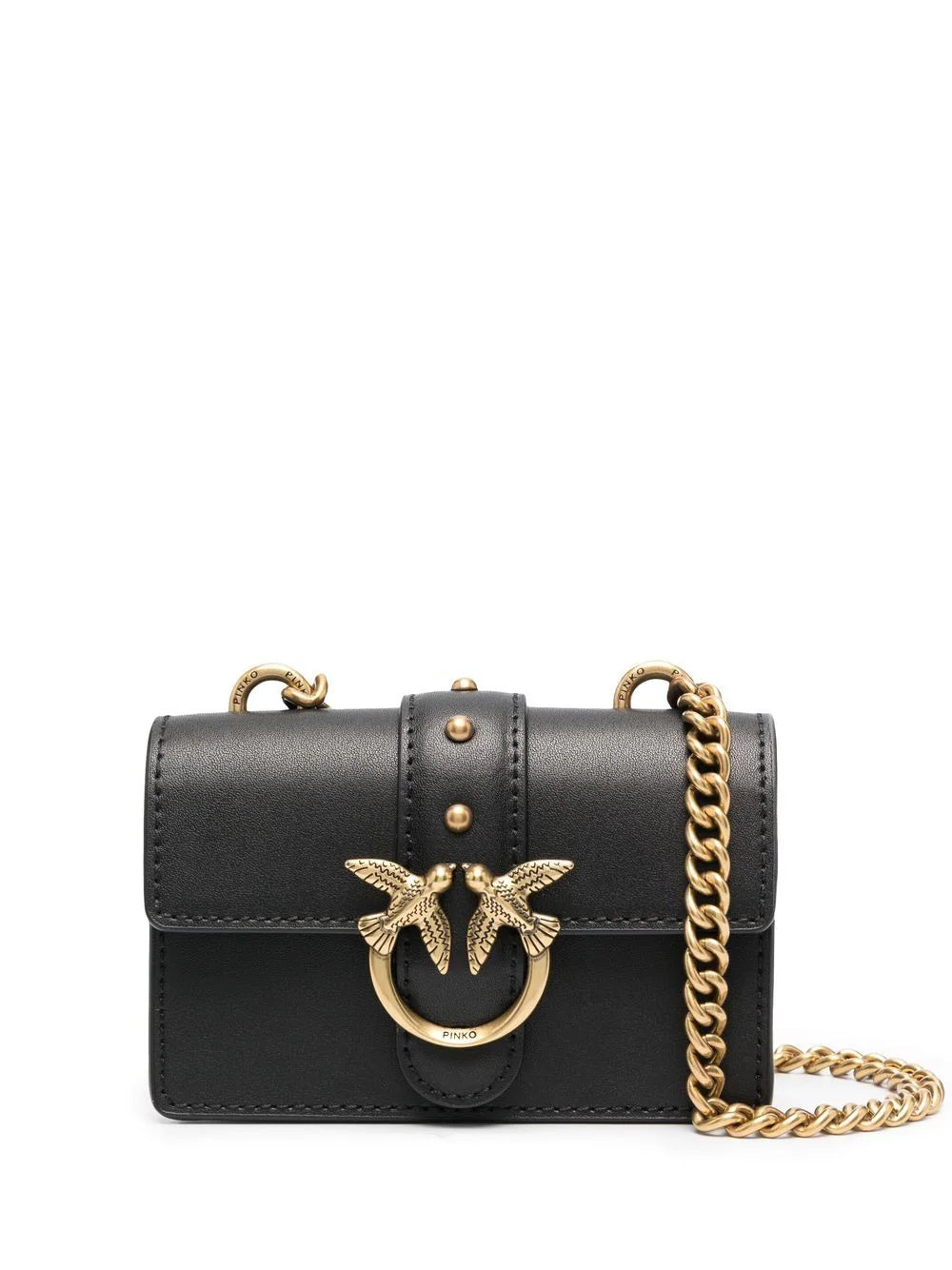 Love One Micro leather mini bag - Pinko