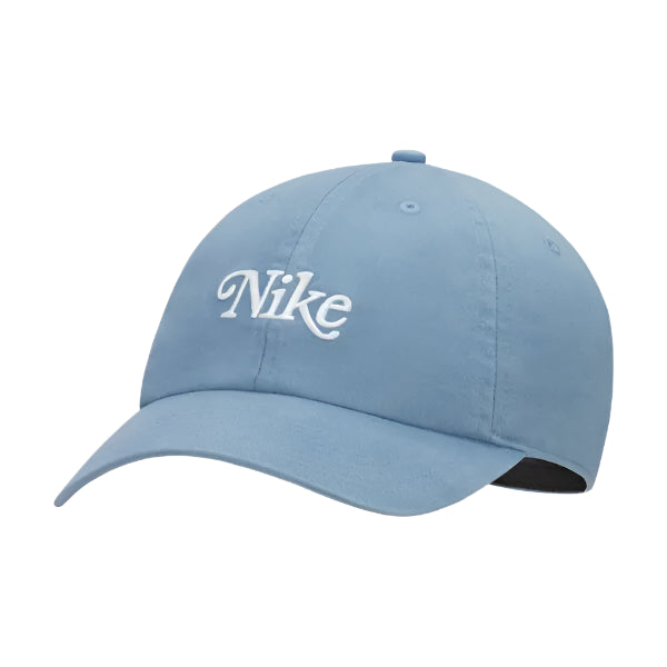 NIKE  Heritage86 Washed Golf Hat - Dutch Blue,Summit White