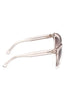 Bally 56mm Gradient Cat Eye Sunglasses in Shiny Beige /Gradient Brown