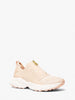 MICHAEL KORS Sami Scuba and Mesh Zip-Up Trainer size 5.5M