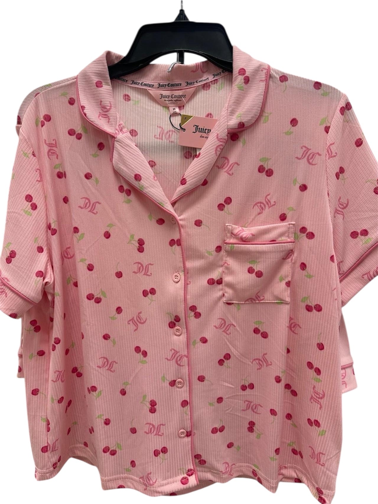 juicy couture cherry pajama set Women's Medium