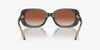COACH sunglasses brown gradient
