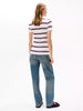 Tommy Hilfiger V-Neck Stripe Favorite T-Shirt size L