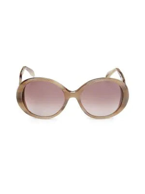 Alexander McQueen 57MM Square Sunglasses