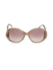 Alexander McQueen 57MM Square Sunglasses