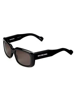 Balenciaga 56MM Rectangle Sunglasses