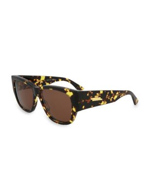 Bottega Veneta 55MM Square Sunglasses