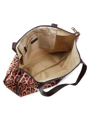 Cavalli Class by Roberto Cavalli Large Leopard Print Tote