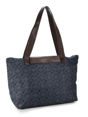 Cavalli Class by Roberto Cavalli Medium Monogram Tote Grey