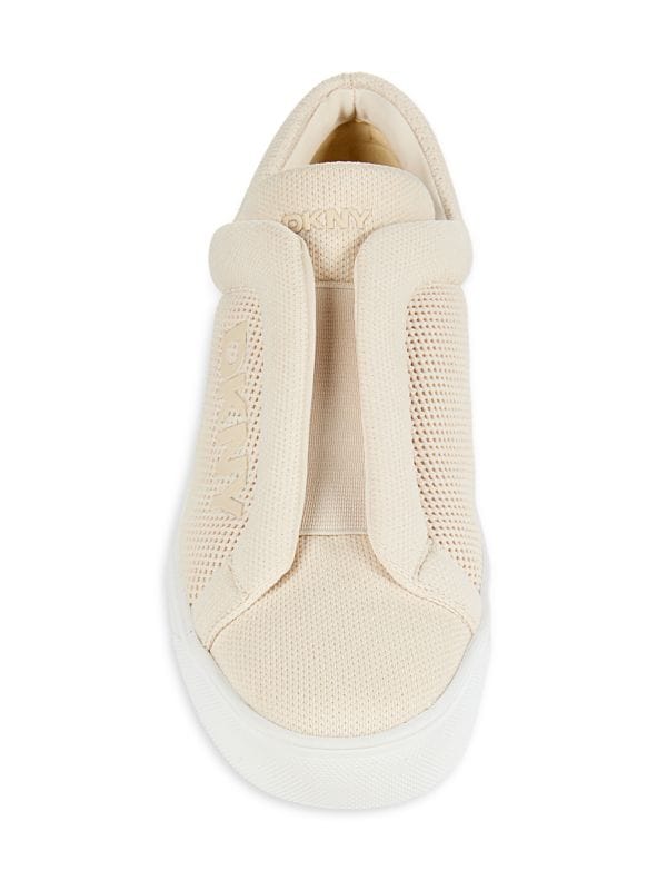 DKNY Arden Slip On Mesh Shoes Bone 8.5M