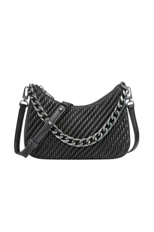 DKNY Jenna Demi Crossbody Black