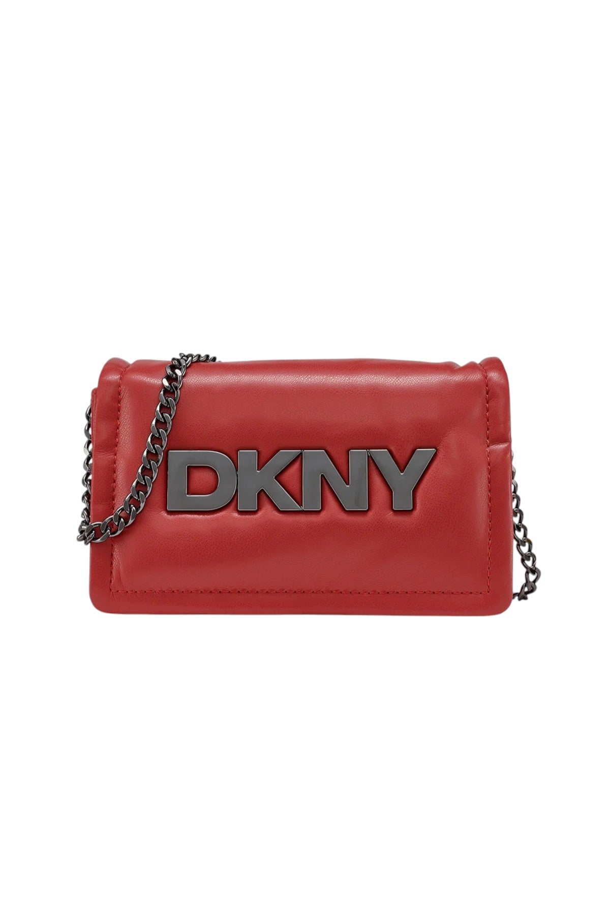 DKNY MAGGIE CLUTCH Red