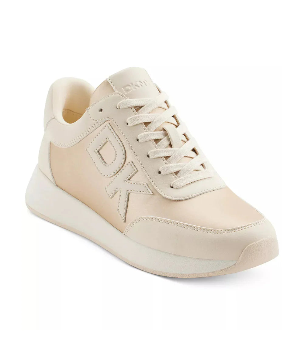 DKNY Oaks Logo Appliqué Athletic Lace Up Sneakers -8M