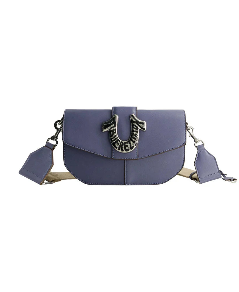 True Religion Shoulder Bag with Signature Logo Accent