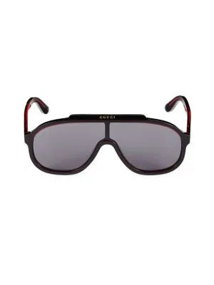 Gucci 75MM Shield Sunglasses