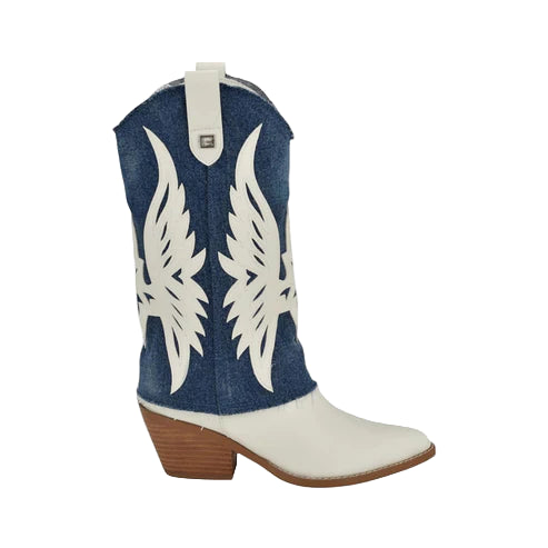 Guess Women's Raegan Western Boot in jeans 40