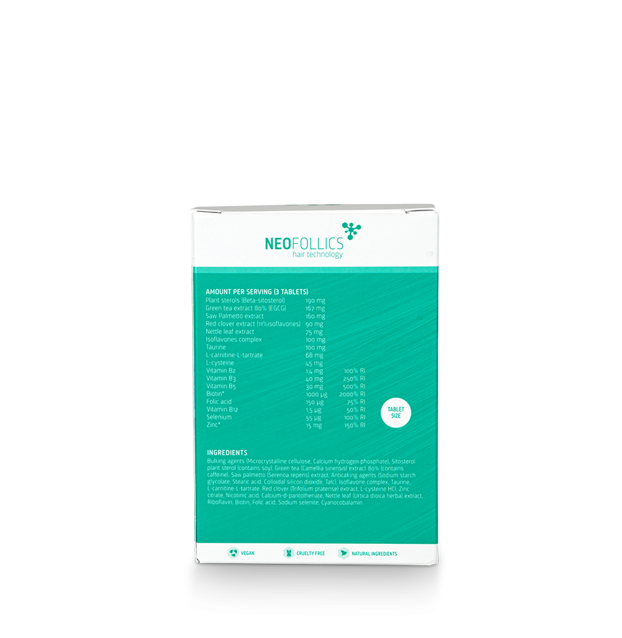 Tablets 3 PACs + Treated Hair (Mask)