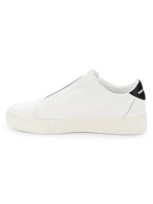 Karl Lagerfeld Paris Ceci Logo Leather Slip On Sneakers 9M