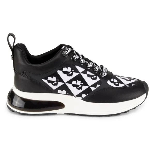 Karl Lagerfeld Paris Deva Graphic Low Top Chunky Sneakers 9.5M - 40 EU