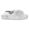 Karl Lagerfeld Paris Jessica Faux Fur Platform Sandals 8M