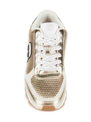 Karl Lagerfeld Paris Meade Logo Appliqué Mesh Sneakers 7M