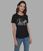 Karl Lagerfeld DUO IN PARIS TEE Black