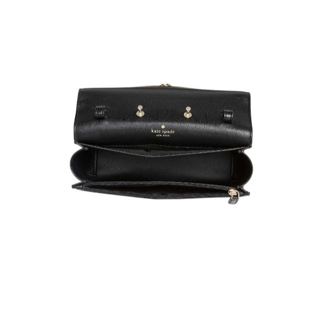 Kate Spade New York MADISON WILLOW MINI FLAP CROSSBODY BLACK