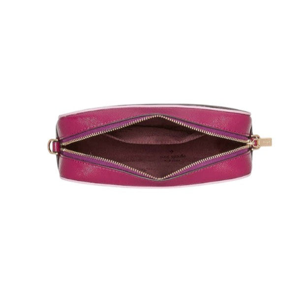 Kate Spade Oh Snap Colorblock Mini Camera Bag Purple