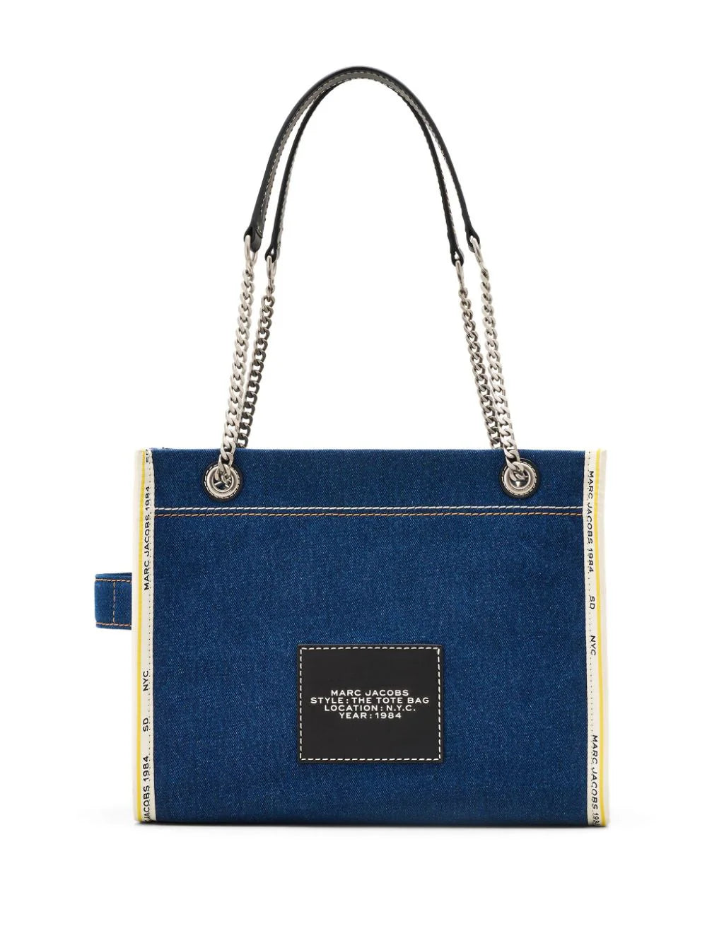 The Denim Chain Medium Tote bag