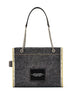 The Denim Chain Medium Tote bag