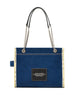 The Denim Chain Medium Tote bag