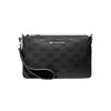 Michael Kors Jet Set Travel Small Woven Logo Nylon Convertible Wristlet