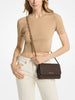 Michael Kors Medium Logo Convertible Crossbody Bag Brown