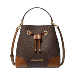 Michael Kors Mercer Small Logo Bucket Bag