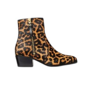 Michael Kors Sawyer Boot of Veal Hair with Leopard Print 37.5