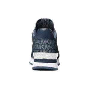 Michael Kors Maddy Two-Tone Logo Trainer Navy 8M