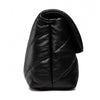 PINKO CLASSIC LOGO BAG PUFF MAXI QUILT JEWEL BUCKLE