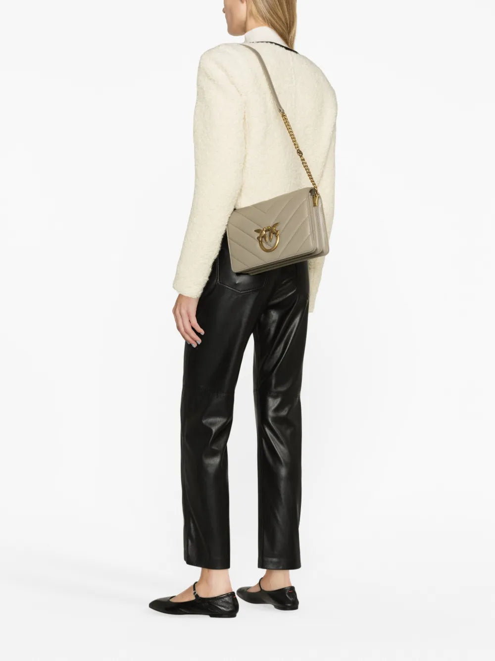 Pinko Classic Love Bag Click Big Chevron
