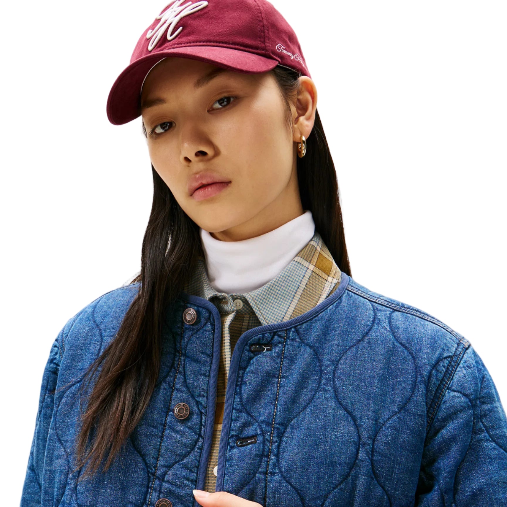 Quilted Denim Barn Jacket