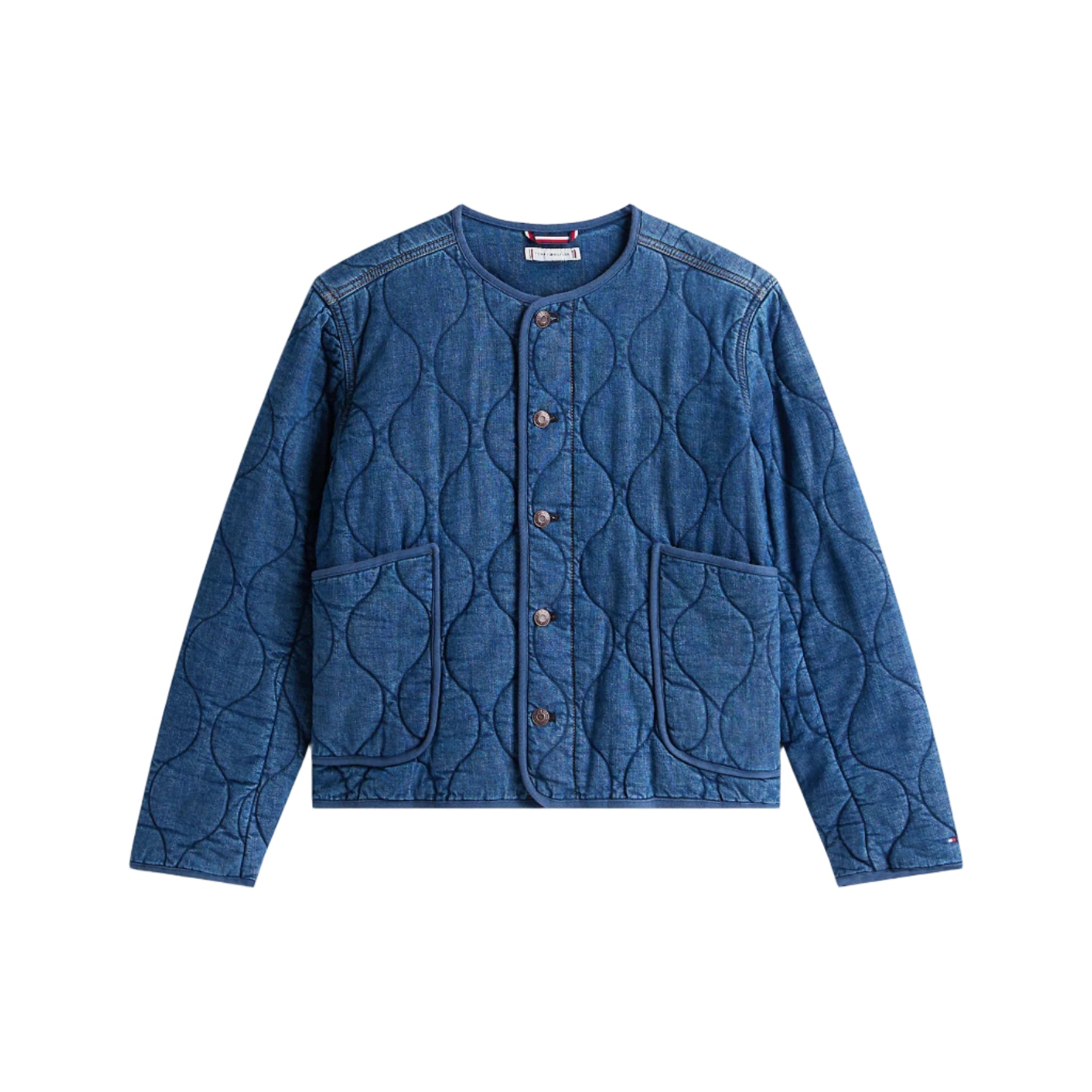 Quilted Denim Barn Jacket