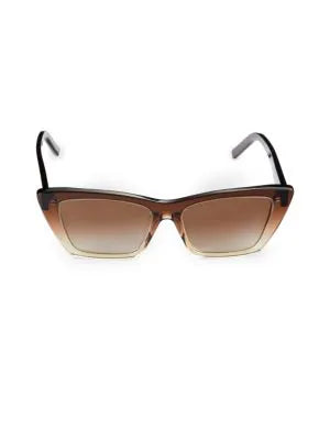 Saint Laurent Mica 53MM Cat Eye Sunglasses