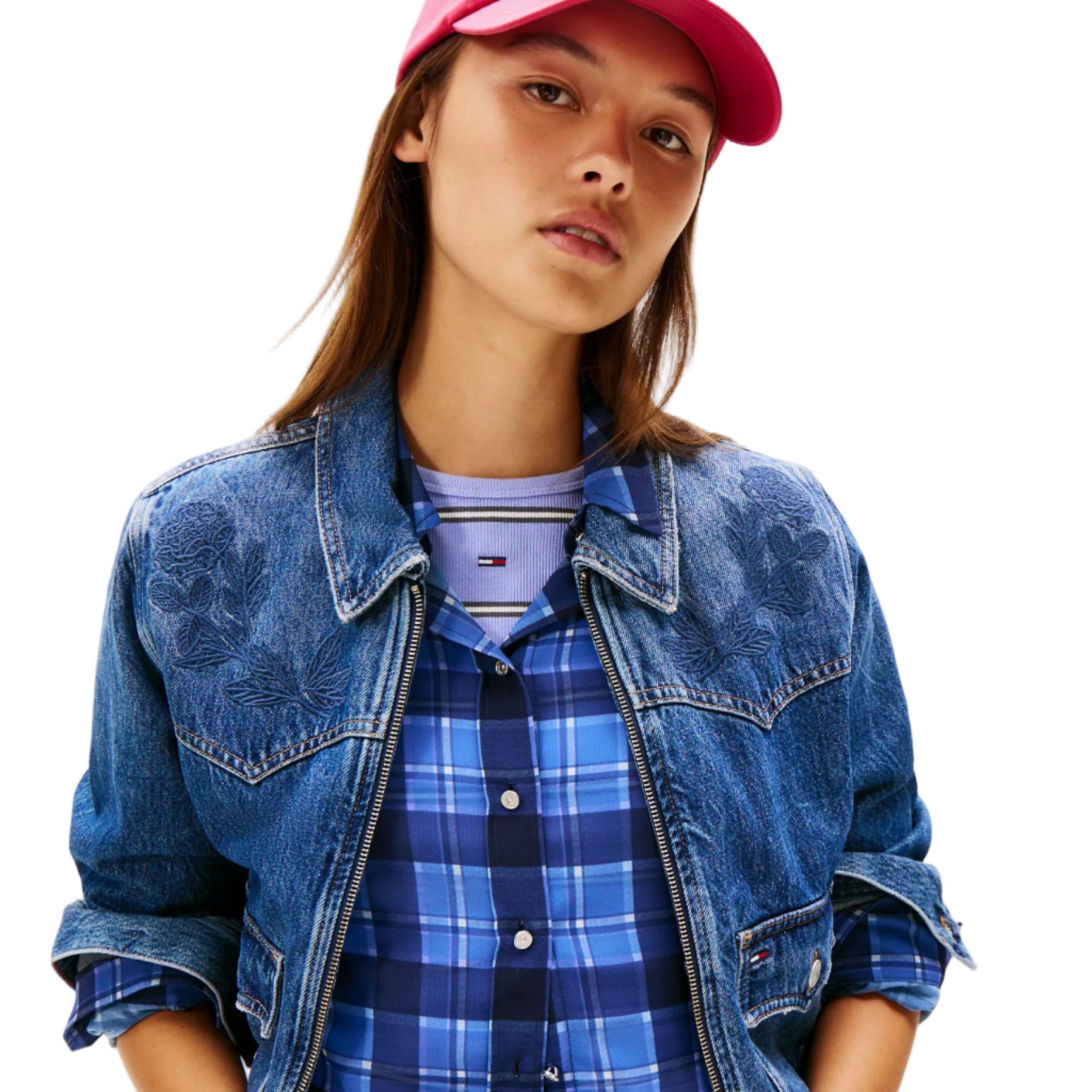 Tommy Jeans Embroidered Denim Jacket