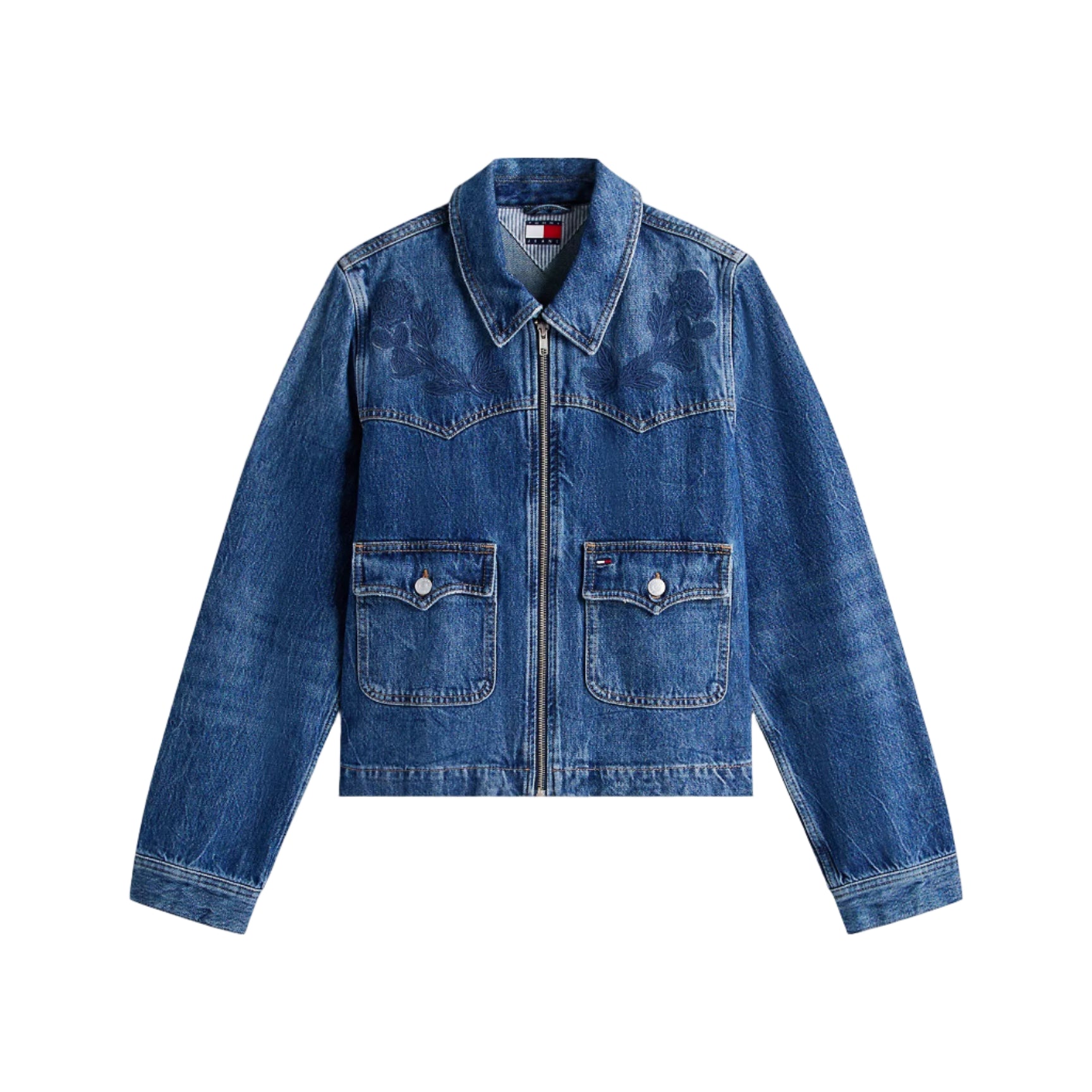 Tommy Jeans Embroidered Denim Jacket