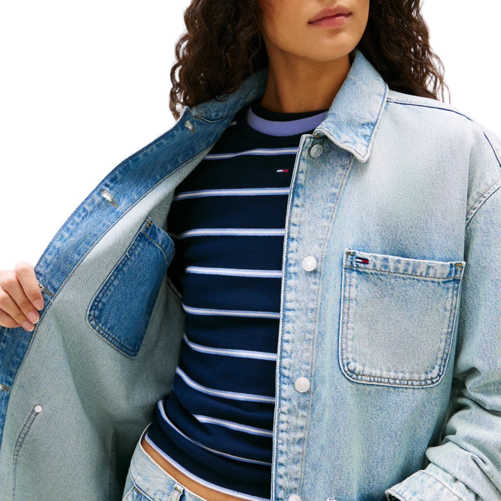 Tommy Jeans Relaxed Denim Chore Jacket