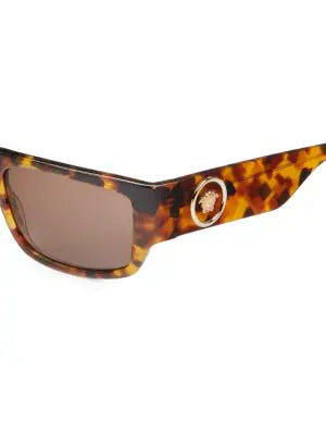 Versace VE4385 56MM Rectangle Sunglasses