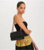 Kira Chevron Convertible Shoulder Bag