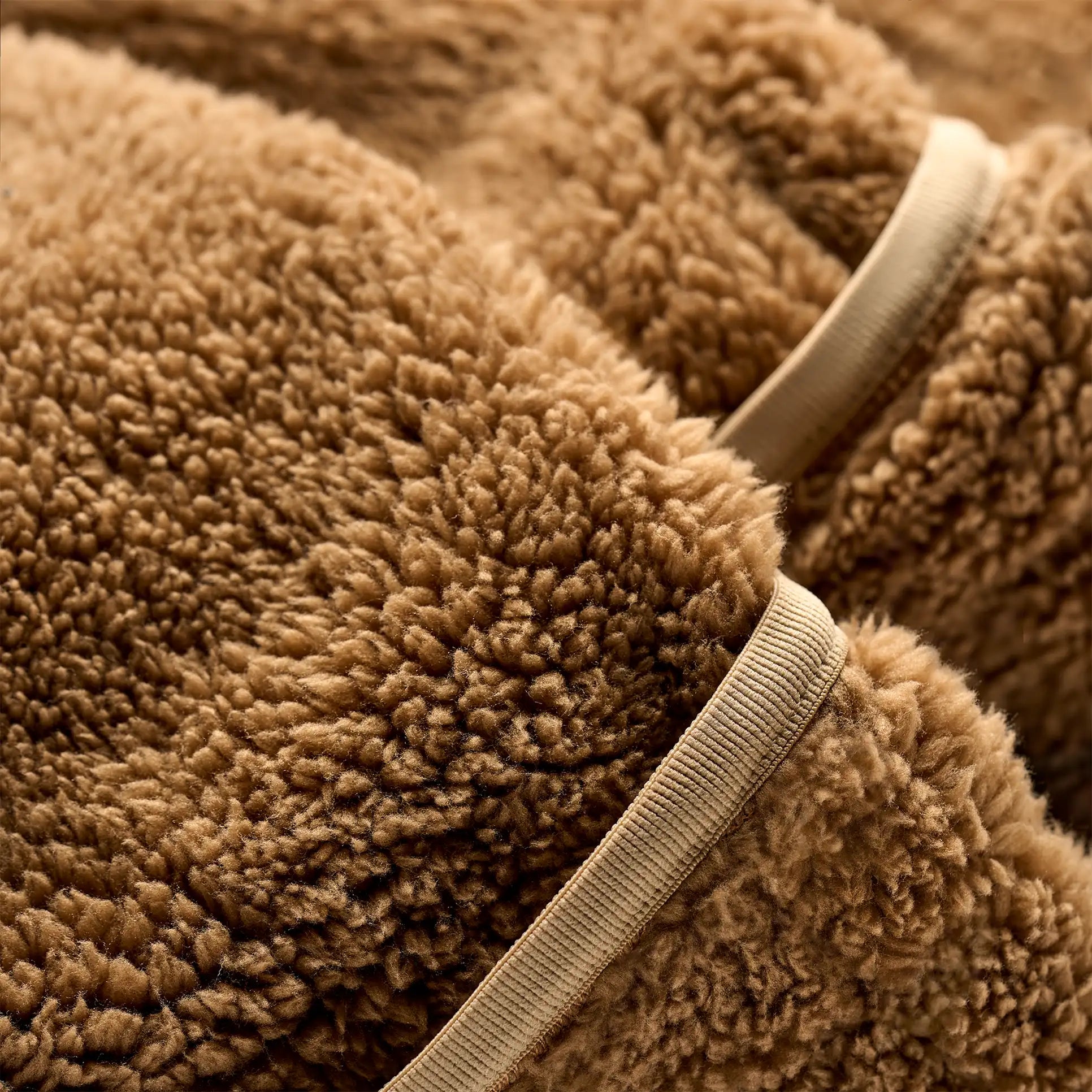 Women's Mariella UGG fluff Zip Hoodie Chestnut