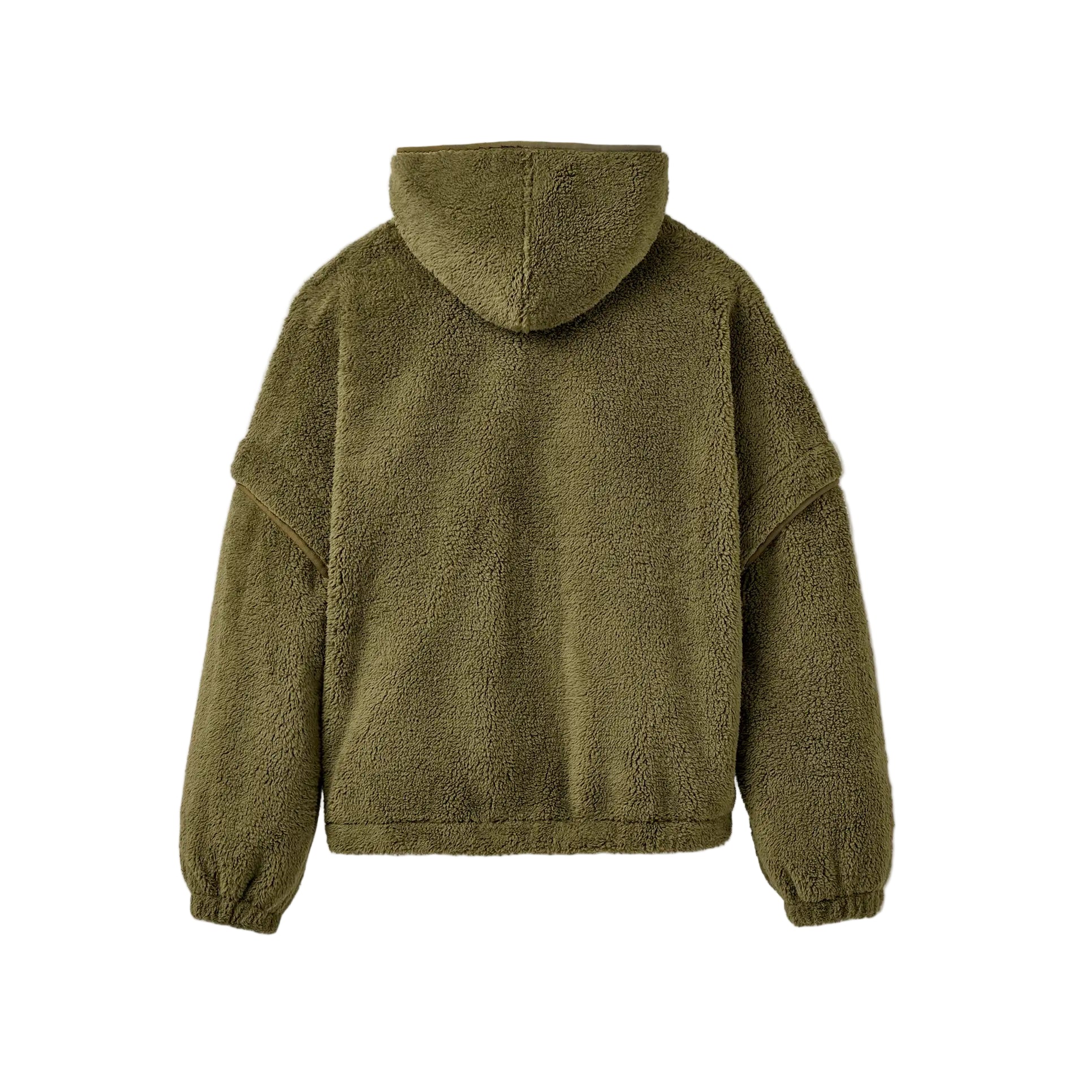 Women's Mariella UGG fluff Zip Hoodie Olive