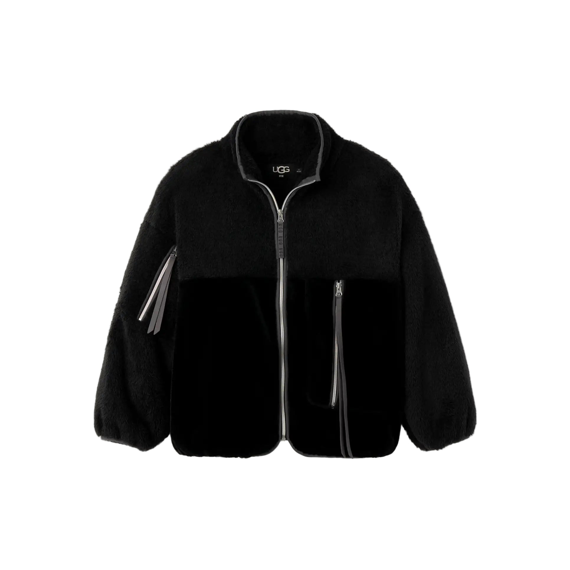 UGG Women's Marlene Sherpa Jacket II Black