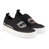 Karl Lagerfeld Clarke Low Top Embellished Slip On Shoes Black Size 8